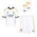 Real Madrid Luka Modric #10 Barnkläder Hemma matchtröja till baby 2023-24 Kortärmad (+ Korta byxor) Billigt